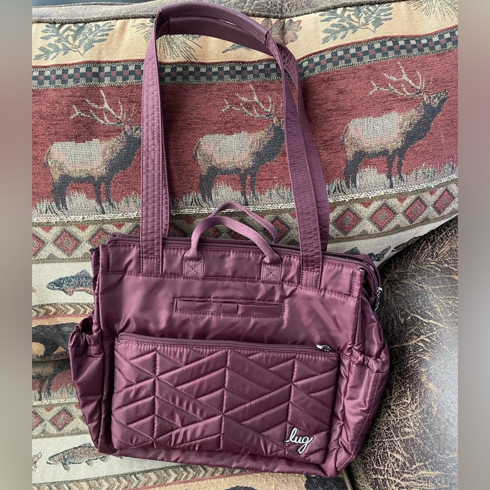 Lug Soprano in Wine Red EUC
